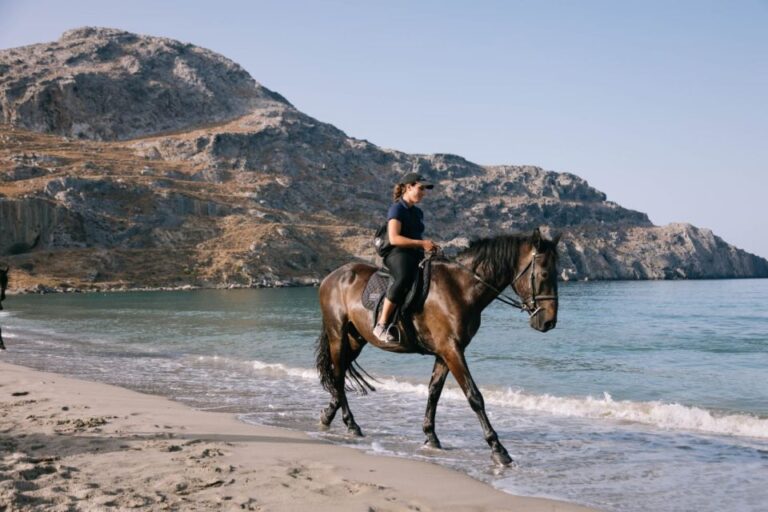 Crete Horse Riding: Plakias Beach Ride Activity Overview