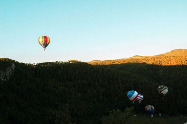 Custer: Black Hills Hot Air Balloon Flight At Sunrise Tour Overview