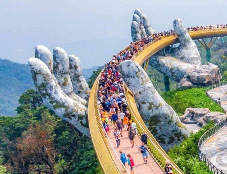 Da Nang: Golden Bridge Bana Hills By Private Car Tour Details