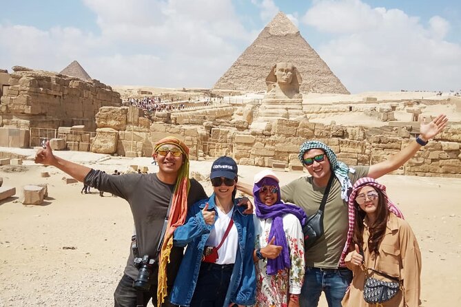 Day Tour To Giza Pyramids, Great Sphinx, Egyptian Museum & Khan El Khalili Exploring The Giza Pyramids