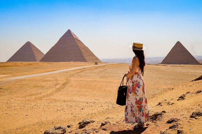 Day Tour Visit Pyramids, Sphinx, Saqqara And Memphis Exploring The Sphinx