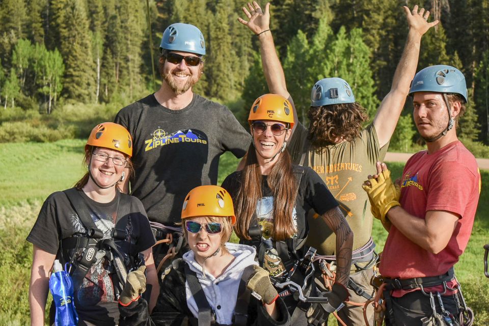 Denver: 6-Zipline Rocky Mountains Adventure Tour - Highlights and Inclusions