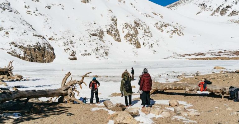 Denver: Glacier Hike And Geothermal Cave Pools Venture To St. Marys Glacier