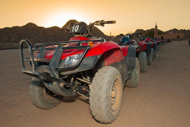 Desert Safari Tour By Atv Quad Bike And Camel Ride Hurghada Tour Overview