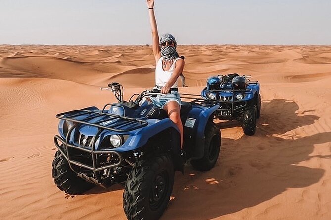 Desert Safari With 30 Minutes Quad Biking On High Red Dunes (complete Package) Package Details