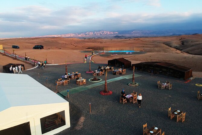 Dinner And Camel Ride In The Marrakech Agafay Desert Overview Of The Experience