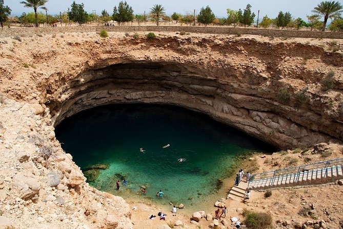 Discover The South And Wadi Shab From Muscat Bimah Sinkhole Exploration