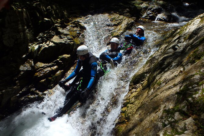 Discovery Canyon In The Ossau Valley In Gabas (64440) Canyoning Activities In The Pyrenees