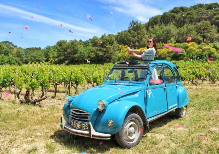 Discovery Of Provence In 2cv Vintage Car Rental Experience