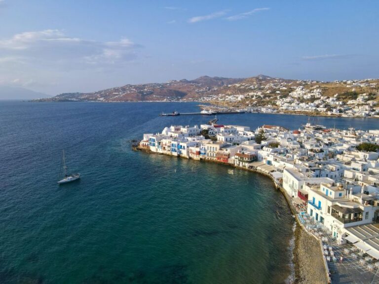 Disposal Service Mykonos: Full Day Private Driver With Sedan Service Overview