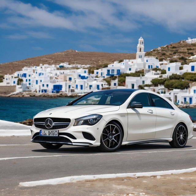 Disposal Service Mykonos: Half Day Private Driver With Sedan Service Overview