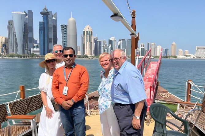 Doha City Highlights Guided Tour With Dhow Cruise Overview