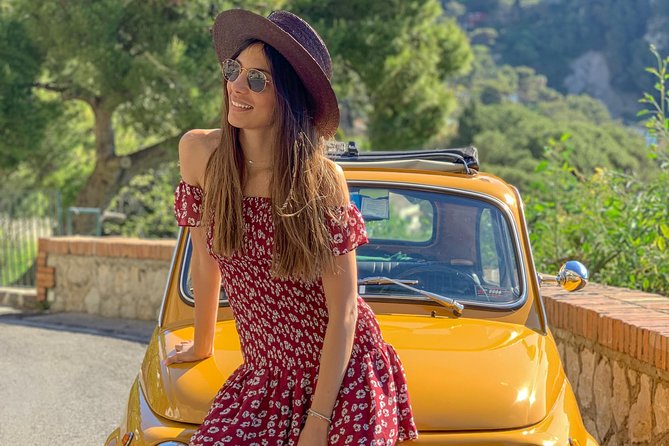 Dolce Vita Vintage Photo Experience With Yellow Fiat 500 Tour Details