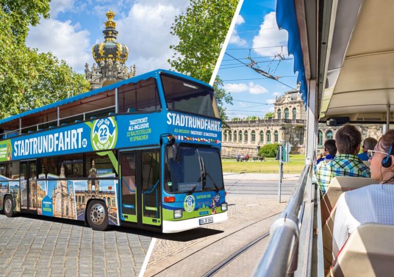 Dresden: 1 Day Hop On Hop Off Bus Tour Overview Of The Tour