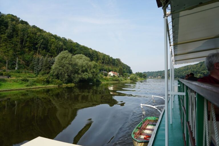 Dresden: Königstein Fortress Paddle Steamer Cruise Overview Of The Cruise