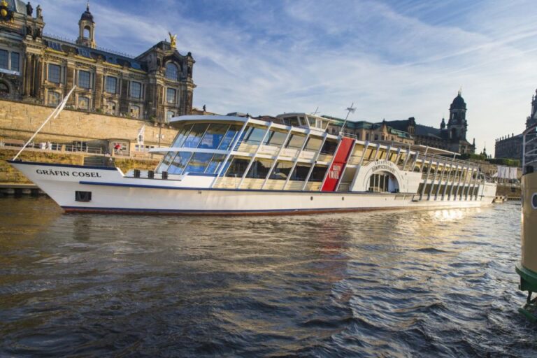 Dresden: River Sightseeing Boat Cruise Overview Of The Boat Cruise