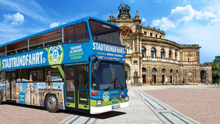 Dresden: Zwinger Skip The Line & 2 Day Hop On Hop Off Bus Tour Details