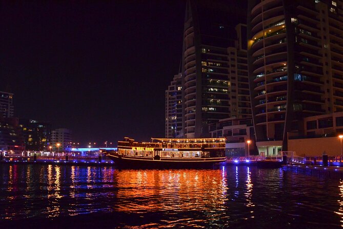 Dubai Marina Dhow Cruise Experience Including Pick Up Overview And Experience