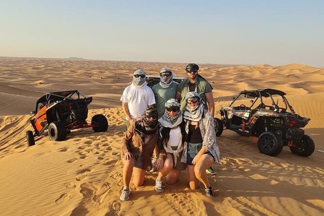 Dubai Morning Buggy Dunes Safari With Sandboarding & Camel Ride