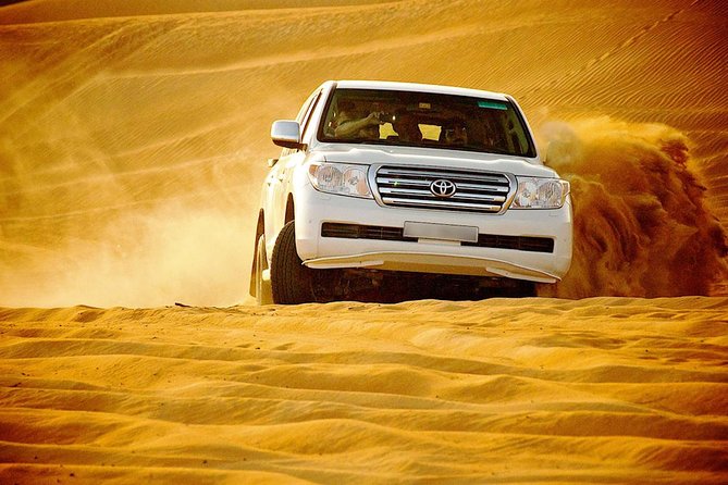 Dubai: Morning Desert Safari With Camel Ride And Sand Boarding Exploring The Dubai Desert