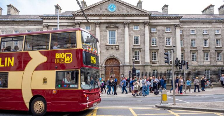 Dublin: Jameson Whiskey Distillery & Hop On Hop Off Bus Tour Tour Overview And Pricing