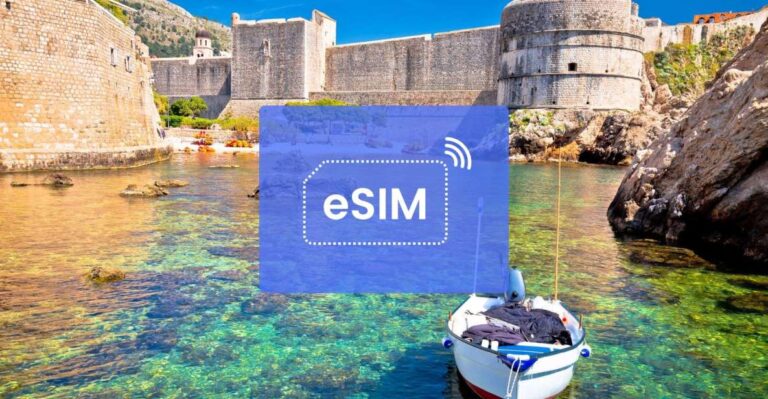 Dubrovnik: Croatia/ Europe Esim Roaming Mobile Data Plan Product Overview