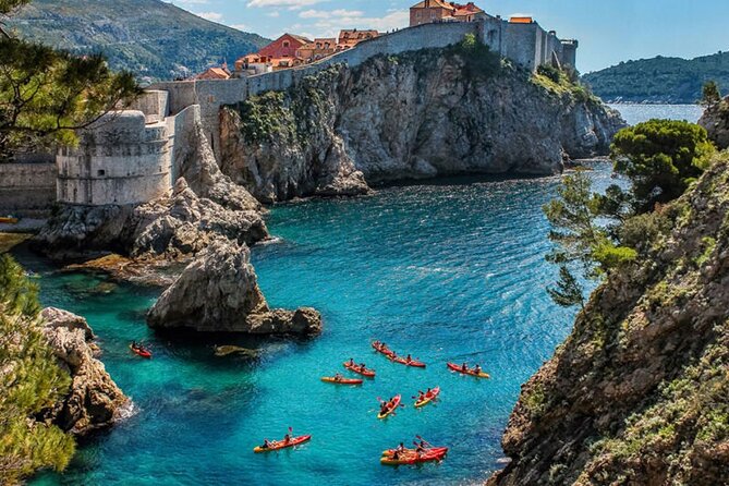 Dubrovnik Old Town Walls and Betina Cave Beach Kayak Tour - Tour Overview