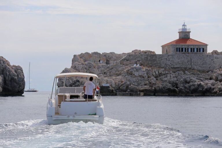 Dubrovnik: Private Elaphite Islands Speedboat Tour Tour Overview