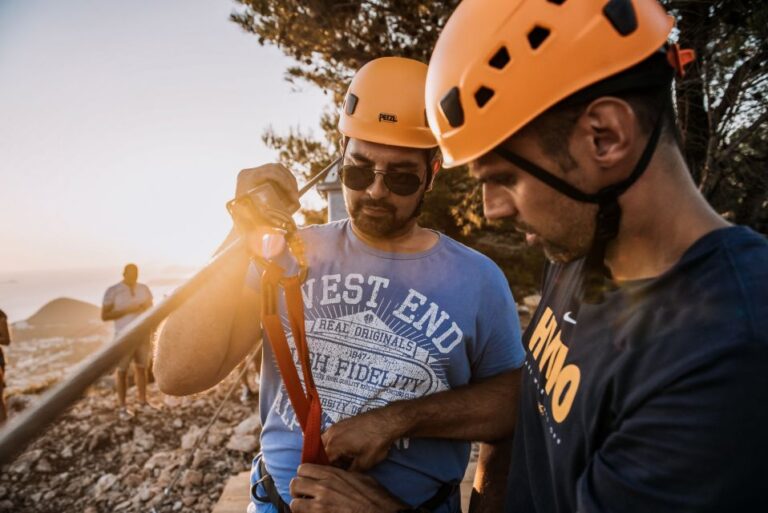 Dubrovnik: Sunset Zip Line Experience Followed By Wine Activity Overview