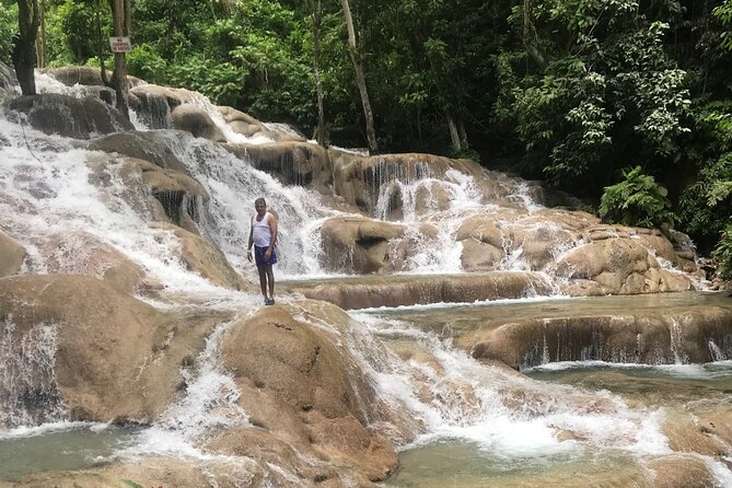 Dunns River Falls And Bluehole Private Tour Transportation Included