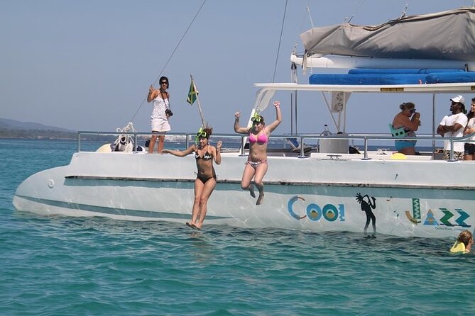 Dunns River Falls Party Cruise, Blue Hole With Snorkeling, Free Beverages Overview Of The Tour