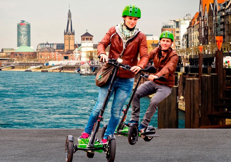 Düsseldorf: E-Scooter City Tour - Tour Overview