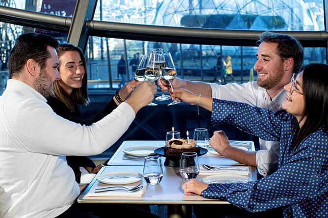 Early Dinner At The Eiffel Tower's Madame Brasserie Restaurant In Paris Included In The Package