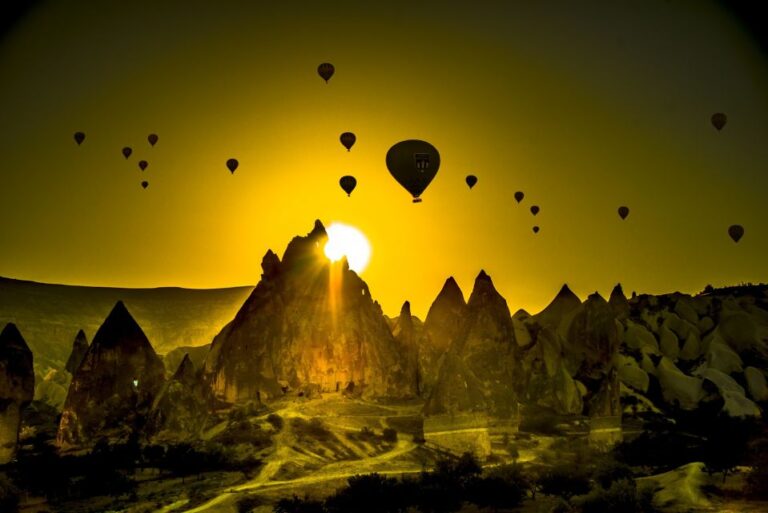 Early Morning Sunrise Hot Air Ballooning Tour Of Cappadocia Overview Of The Tour