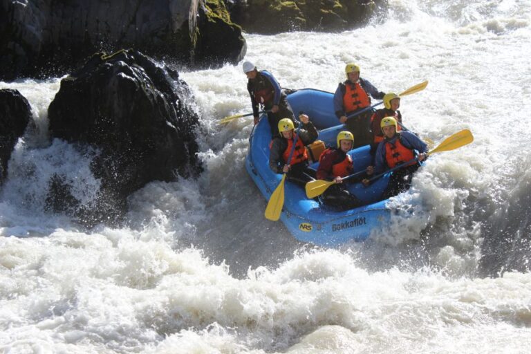 East Glacial River Extreme Rafting Activity Overview