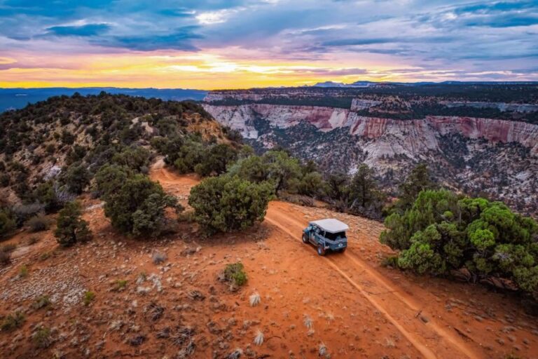 East Zion: Top Of The World Sunset Jeep Tour Unparalleled Panoramic Vistas