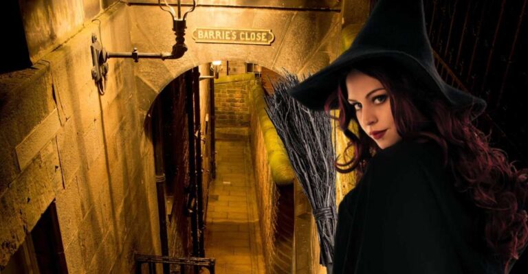 Edinburgh: Witches Old Town Walking Tour & Underground Vault Tour Overview