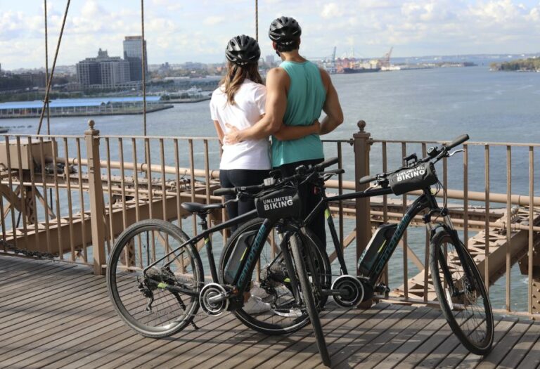 Electric Bike Tour: Classic Manhattan And More! Tour Overview