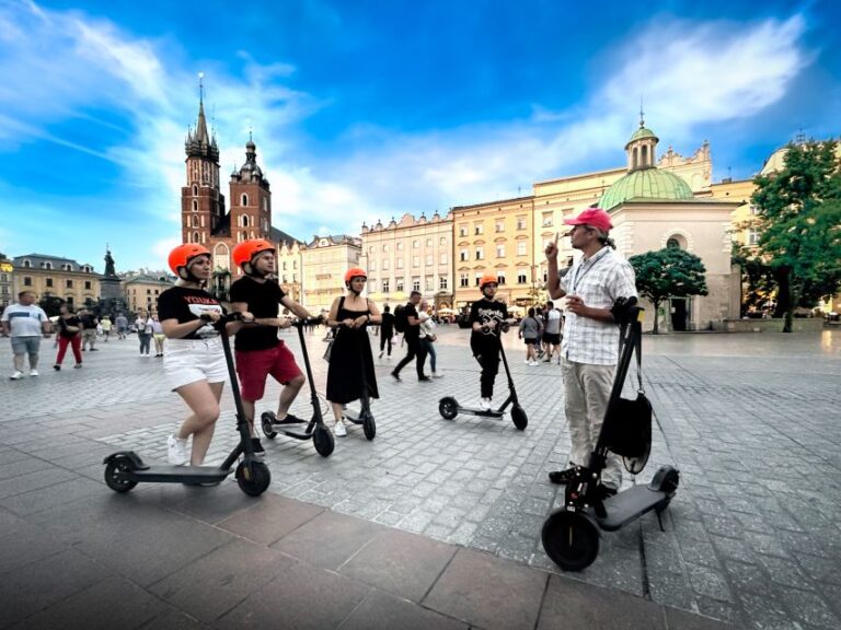 Electric Scooter Tour: Old Town Tour 2 Hours Of Magic! Tour Overview And Details