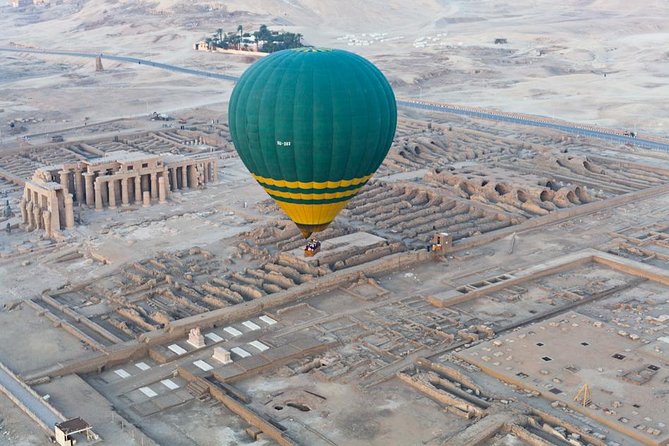 Enjoy Hot Air Balloon,Valley of the Kings,Hatshepsut Temple in Luxor - Aerial Views and Landmarks