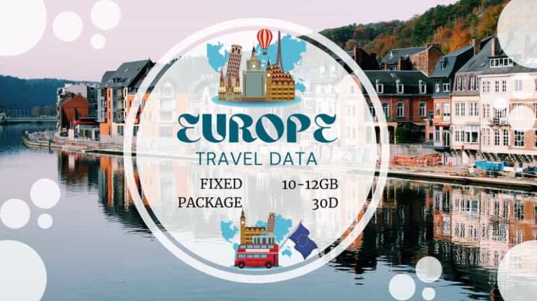 Europe: 4g Esim Unlimited Data Roaming For Tourist Product Overview