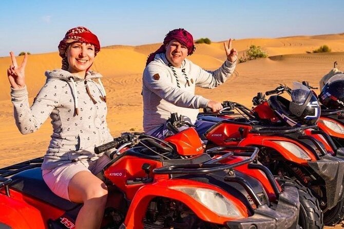 Evening Desert Safari From Dubai With Quad Bike Ride Overview And Inclusions