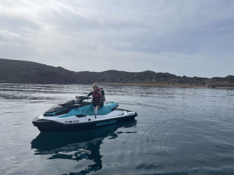 Excursion Jetski, 30 Minutes Fornells, Menorca Activity Overview