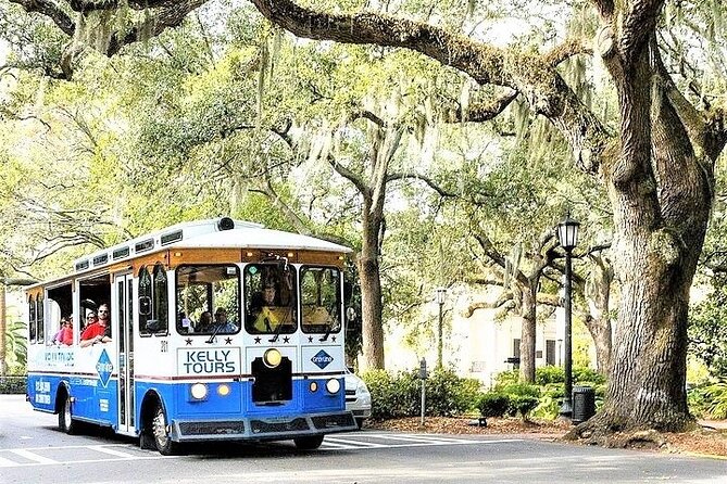 Explore Savannah Sightseeing Trolley Tour With Bonus Unlimited Shuttle Service Shuttle Service Benefits