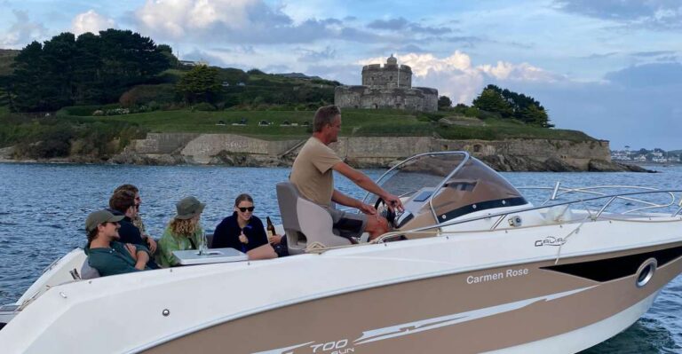 Falmouth Bay, Cornwall: Private Skippered Speed Boat Trip Overview Of The Experience