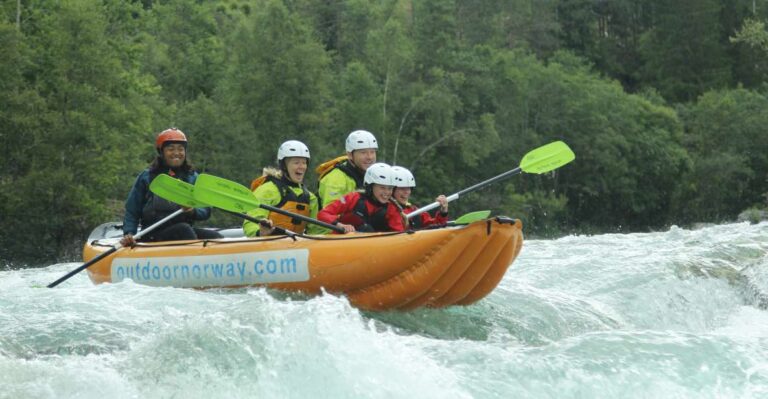 Family Rafting Voss Adventure On The Raundal River