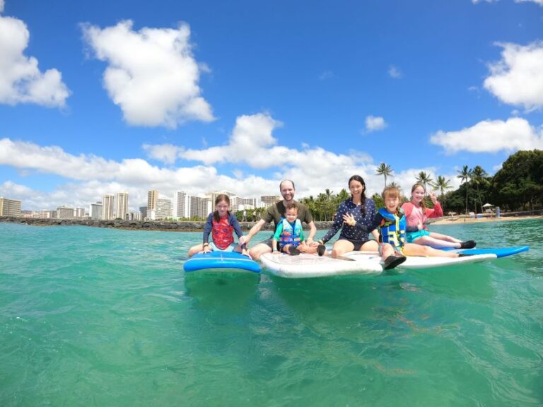 Family Surfing Lesson: 1 Parent, 1 Child Under 13, & Others Overview And Pricing