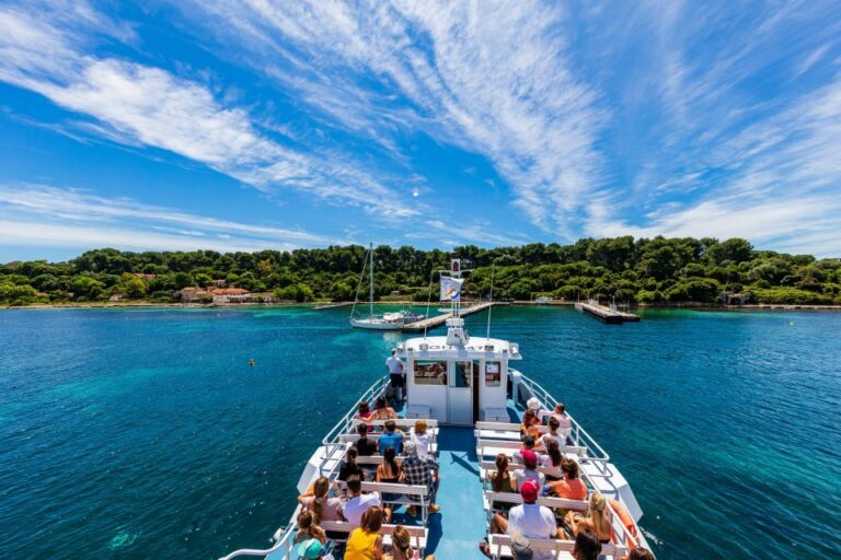 Ferry Transfer To Sainte Marguerite Island From Nice Overview Of The Island