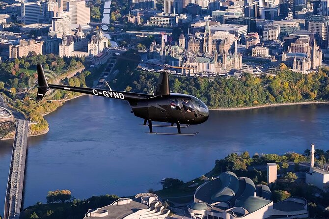 Fly Over The City Of Ottawa In A Helicopter Helicopter Flight Overview