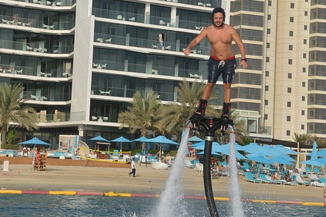 Flyboard Experience In Dubai Included Amenities